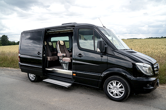 VIP Van mercedes benz sprinter 8 sitzer